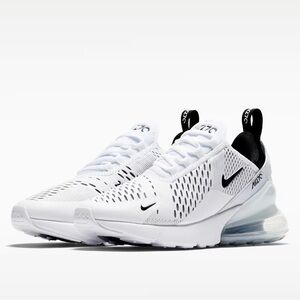 Nike Air Max 270 White and Black Sneakers